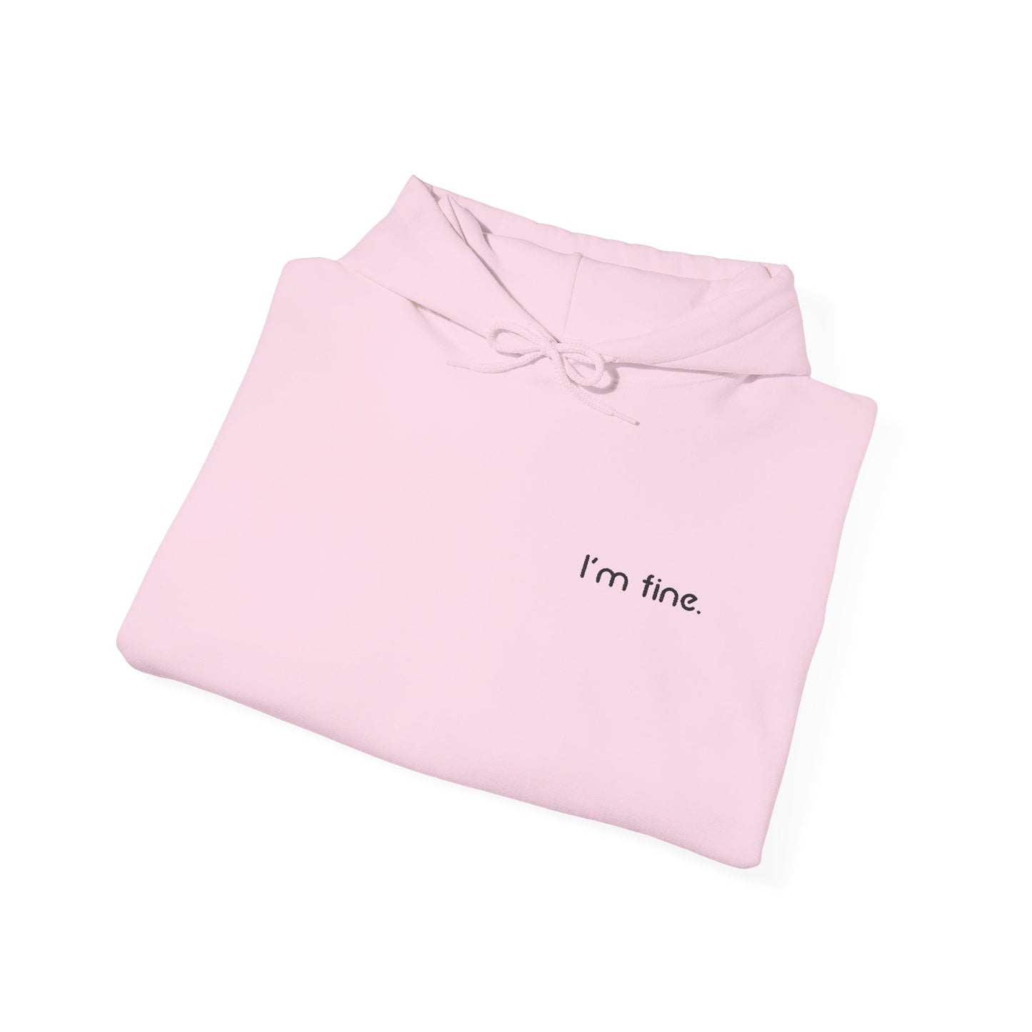 I'm Fine - Unisex Heavy Blend™ Hooded Sweatshirt