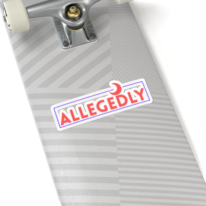 Allegedly Kiss-Cut Stickers for Fun Personalization