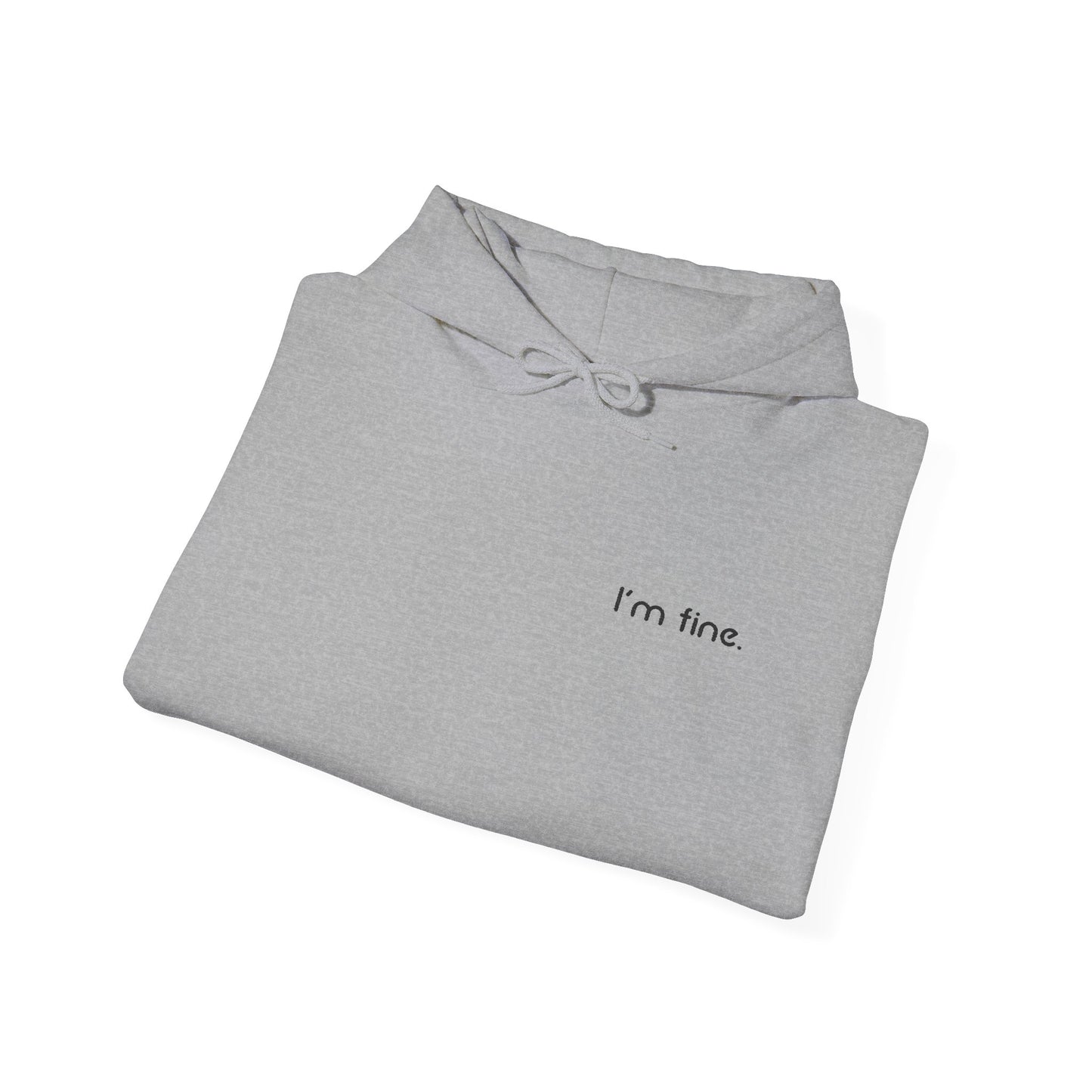 I'm Fine - Unisex Heavy Blend™ Hooded Sweatshirt