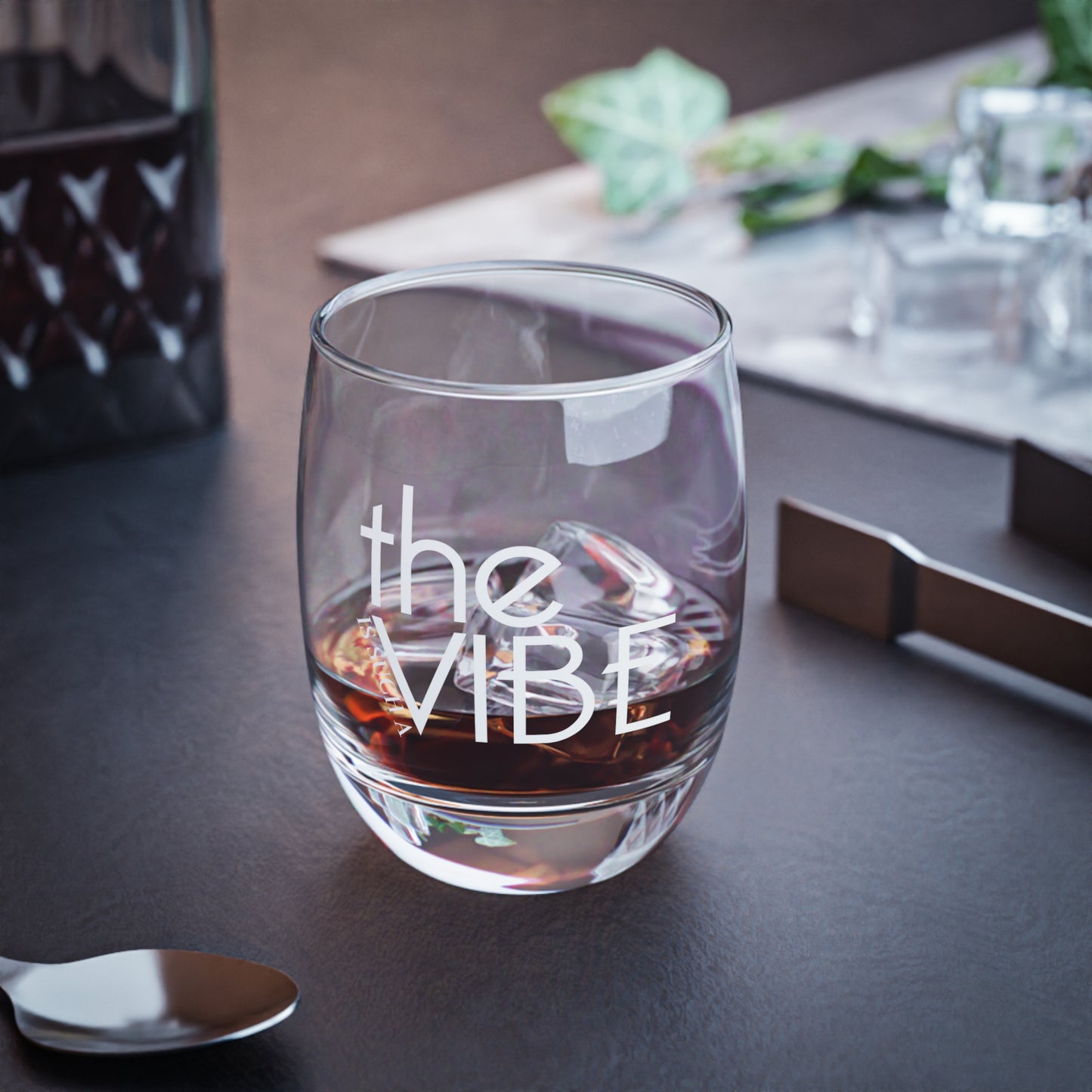 The Vibe Whiskey Glass