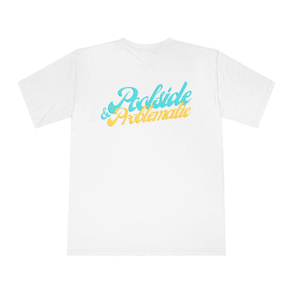 Poolside & Problematic Vibe - Unisex Classic Crewneck T-Shirt