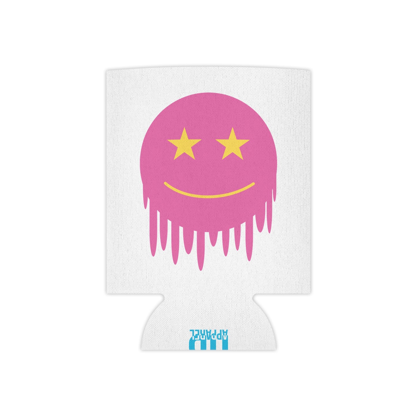 Colorful Smiley Face Can Cooler - Fun Drink Sleeve for Parties & Events