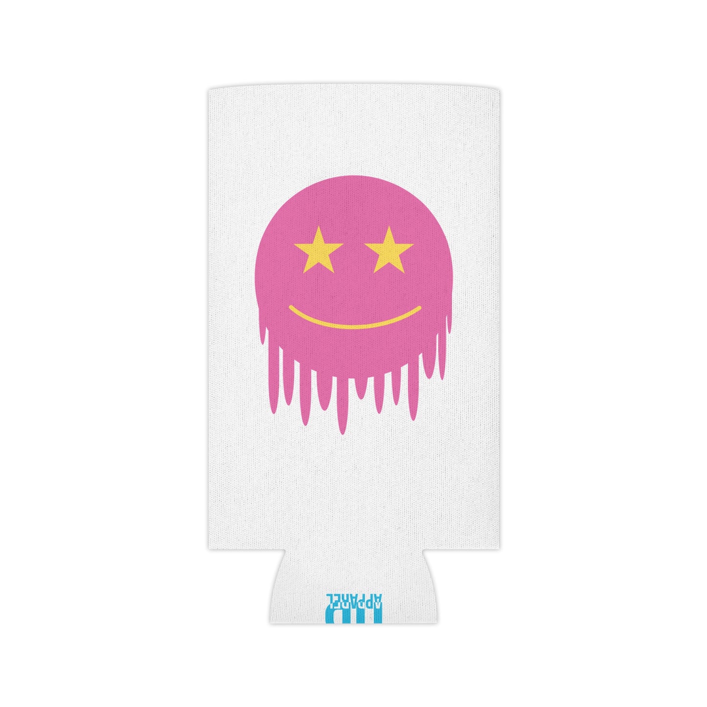 Colorful Smiley Face Can Cooler - Fun Drink Sleeve for Parties & Events